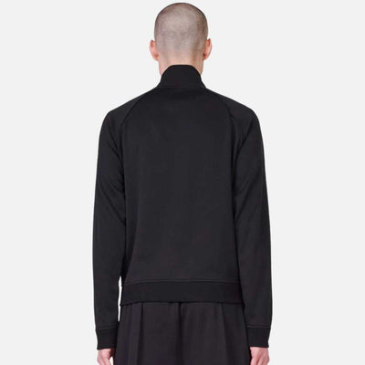 Purple Brand Raglan Bullion Patch Track Jacket Black Purple Brand