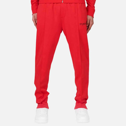 Purple Brand Solid Track Pant Red Purple Brand