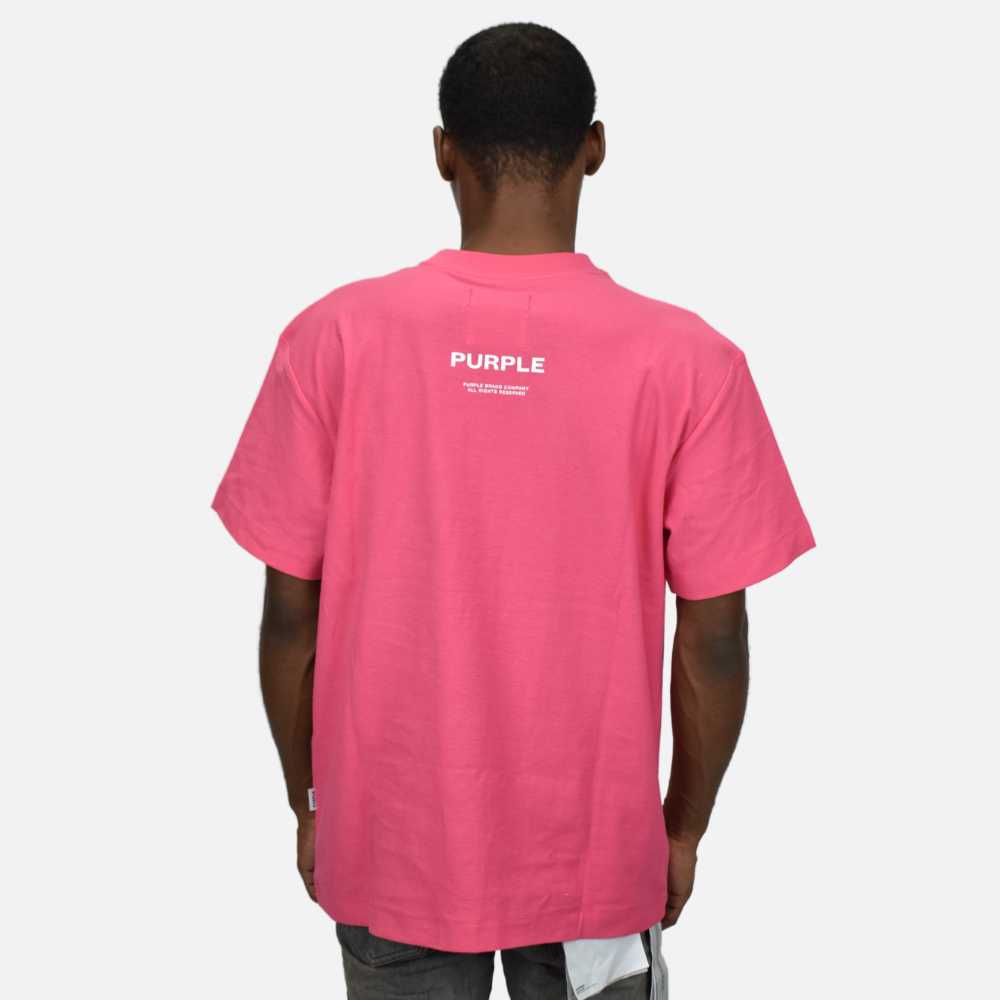 Hot pink sale and purple shirt