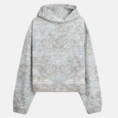 Stampd Rug Cropped Hoodie