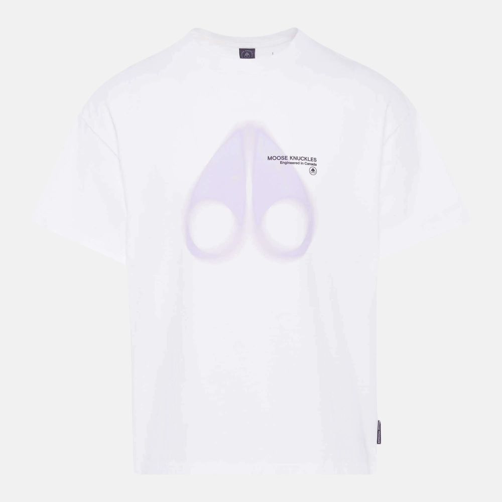 Moose Knuckles White Maurice T-Shirt