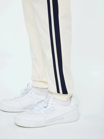 Sergio Tacchini Damarindo Track Pant - Buttercream/Maritime Blue Sergio Tacchini