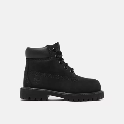 Timberland Kids' Premium 6-Inch Toddler Black Waterproof Boots
