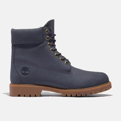 Timberland Heritage 6-Inch Waterproof Boot Dark Blue Nubuck