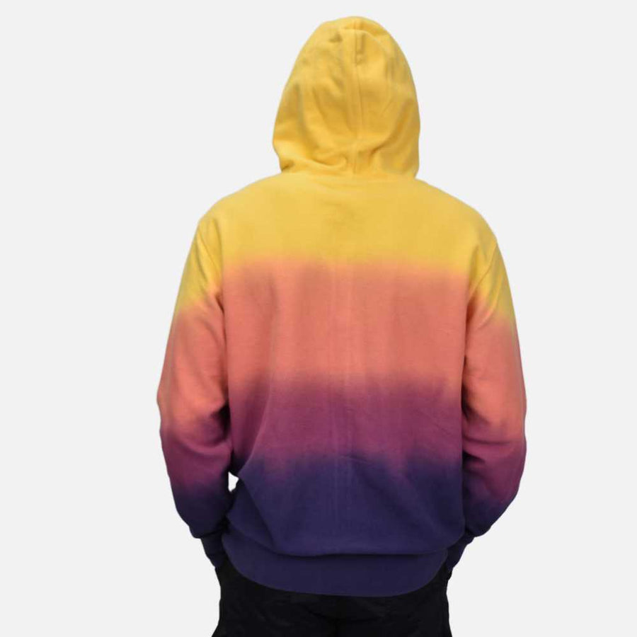 The Hundreds Gradient Zip-up Hoodie Yellow The Hundreds