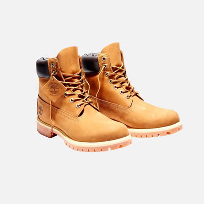 Timberland Premium 6-Inch Rust Nubuck Waterproof Boots Timberland