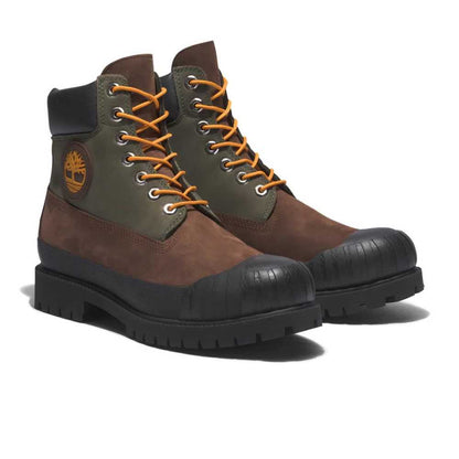 Timberland Premium 6-Inch Waterproof Shell Toe Brown Boots Timberland