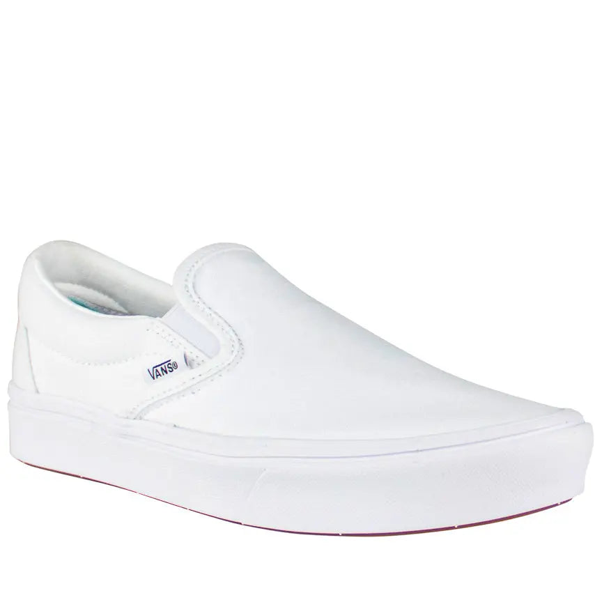 Kohls white clearance slip on vans