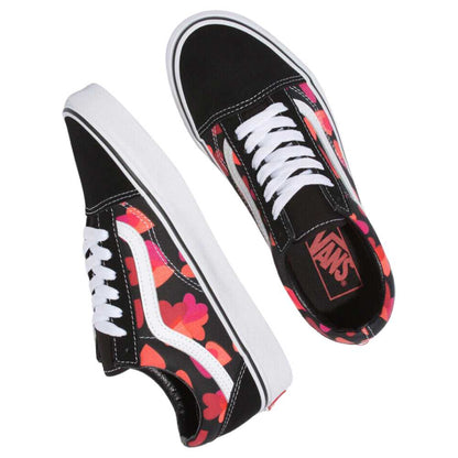 Vans Old Skool 'Valentines Hearts' Black Vans