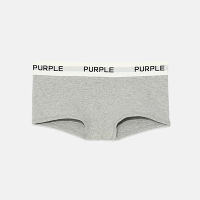 Purple Brand Women's Grey Boy Short