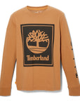 Timberland Stack Long-Sleeve T-Shirt Wheat Timberland