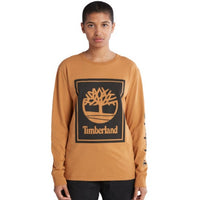 Timberland Stack Long-Sleeve T-Shirt Wheat Timberland