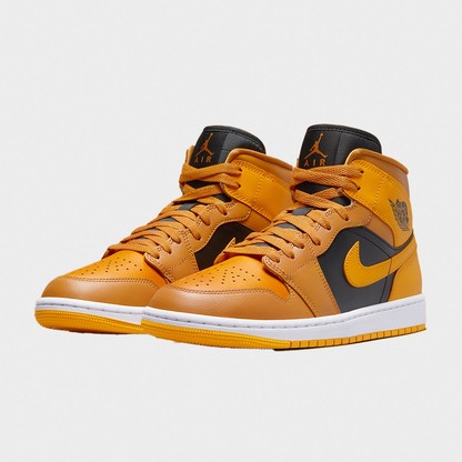 Air Jordan Women's 1 Mid Yellow Air Jordan