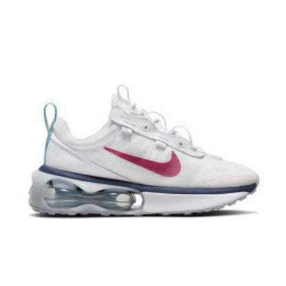 Nike Women's Air Max 2021 White Red Swoosh Nike