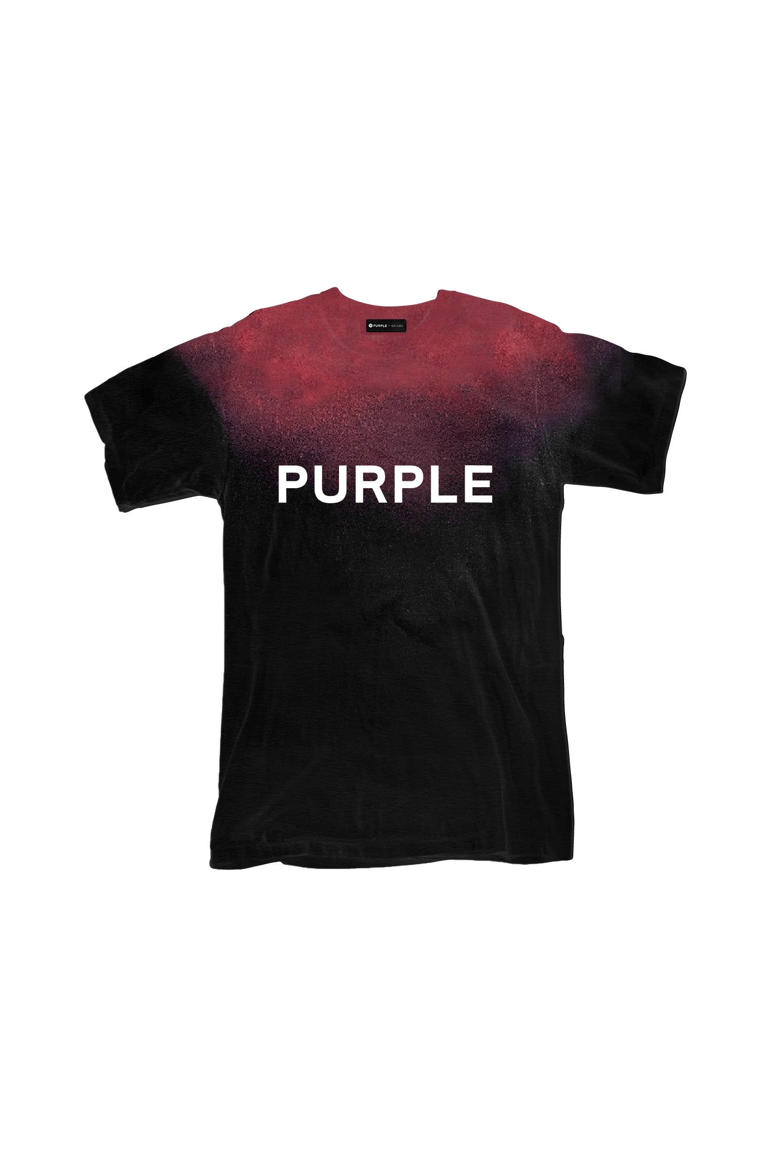 Purple Brand Textured Jersey Inside Out Tee Black Beauty - Core Big