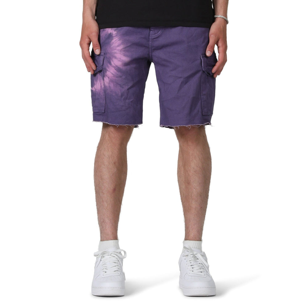 Purple Brand Twill Cargo Shorts