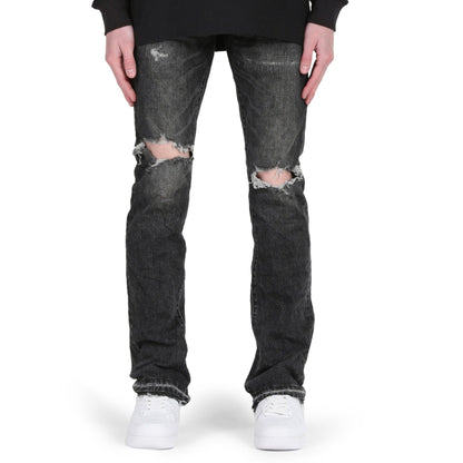 Purple Brand Blowout Released Hem Black Jean Purple Brand